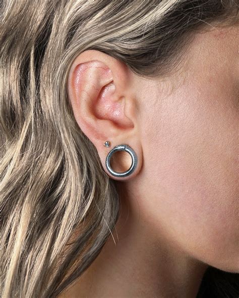 tunnels earrings